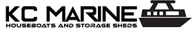 KC MARINE House Boats and Storage Sheds Logo